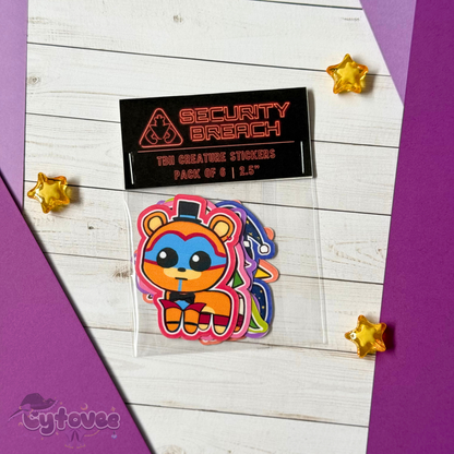 Glamrock TBH Creatures - FNAF: Security Breach [2.5" Vinyl Sticker]
