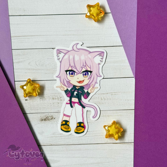 Nekomata Okayu - Hololive JP [3" Vinyl Sticker]
