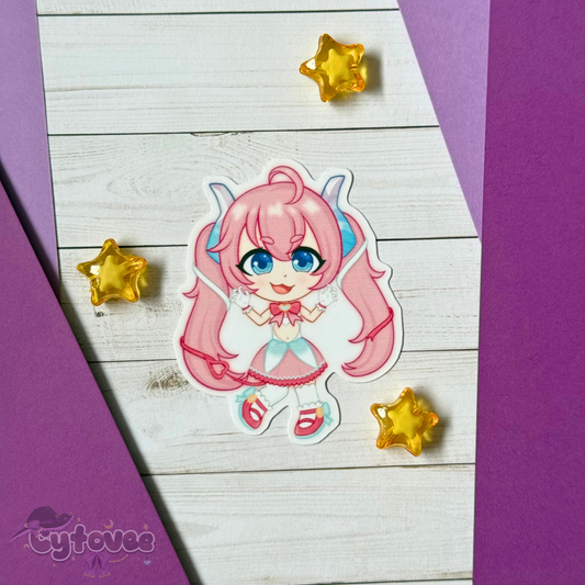 Chibidoki - VTuber EN [3" Vinyl Sticker]