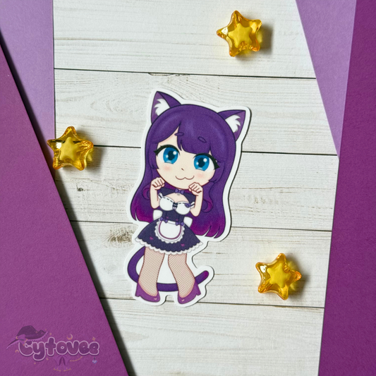 Cattovee - VTuber EN [3" Vinyl Sticker]