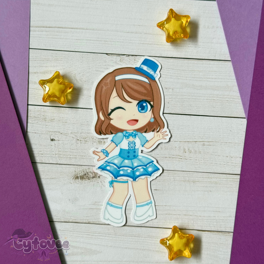 You Watanabe - Love Live Aqours [3" Vinyl Sticker]