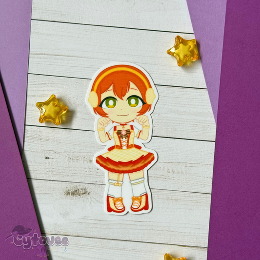 Rin Hoshizora - Love Live μ's [3" Vinyl Sticker]