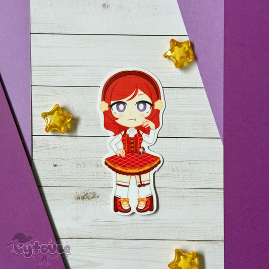 Maki Nishikino - Love Live μ's [3" Vinyl Sticker]