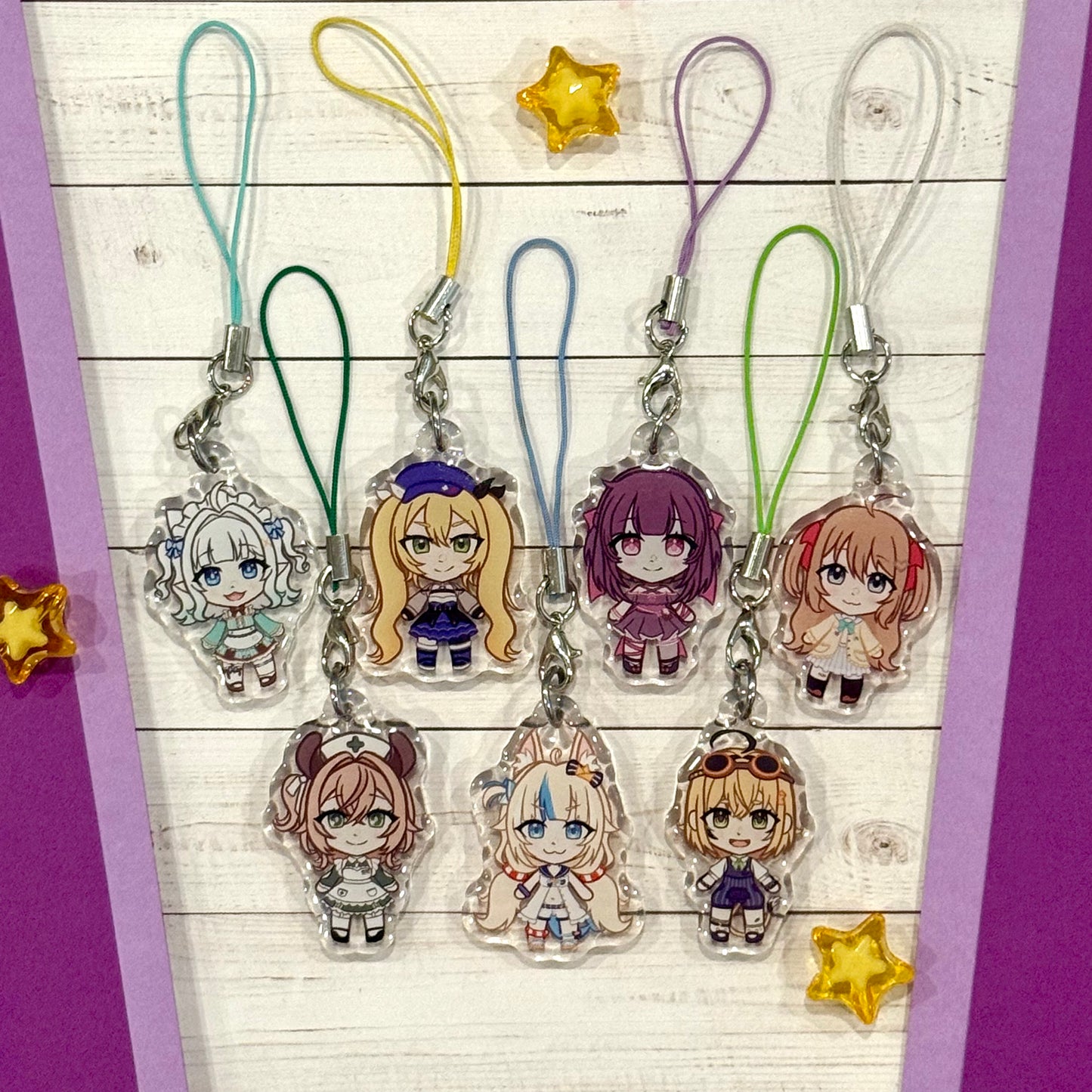 Indie VTubers [1.5" Phone Charms]