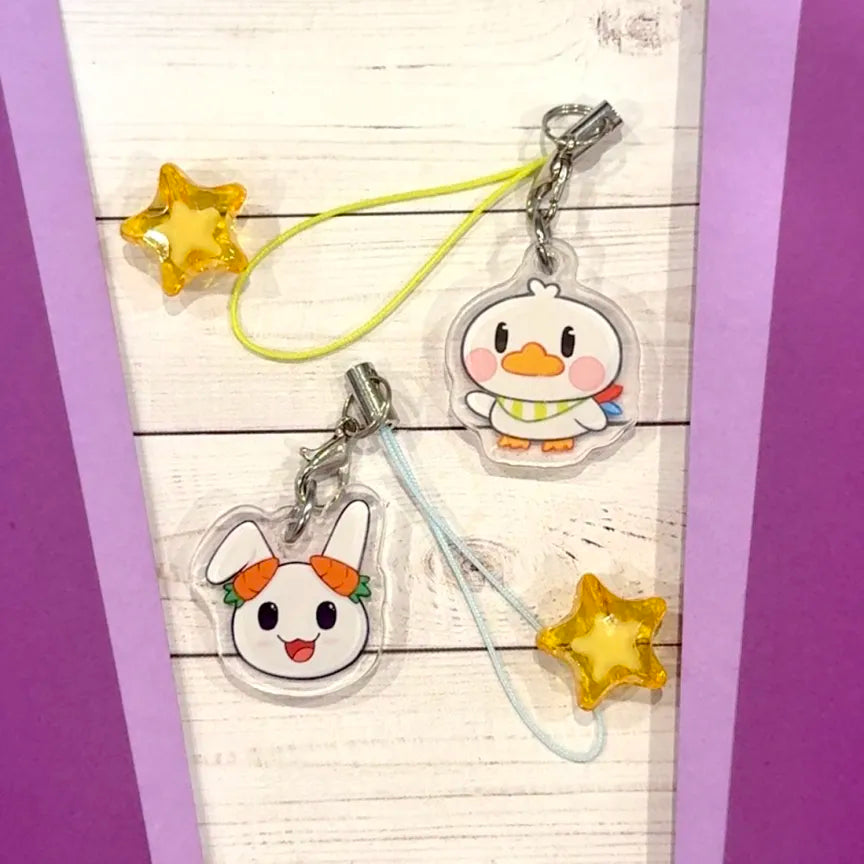 Hololive JP Mascots [1 - 1.5" Phone Charms]