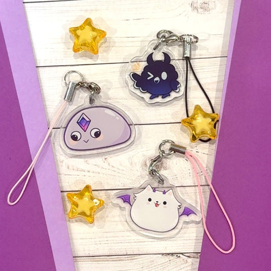 Advent Mascots - Hololive EN [1 - 1.5" Phone Charms]