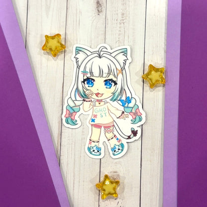 Mint Fantome - VTuber EN [3" Vinyl Stickers]