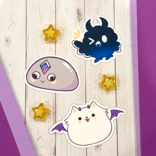 Advent Mascots - Hololive EN [2.5" Vinyl Stickers]