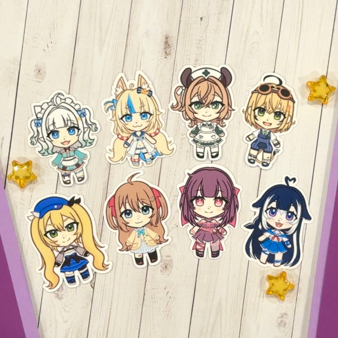 Indie VTubers [2" Vinyl Stickers]