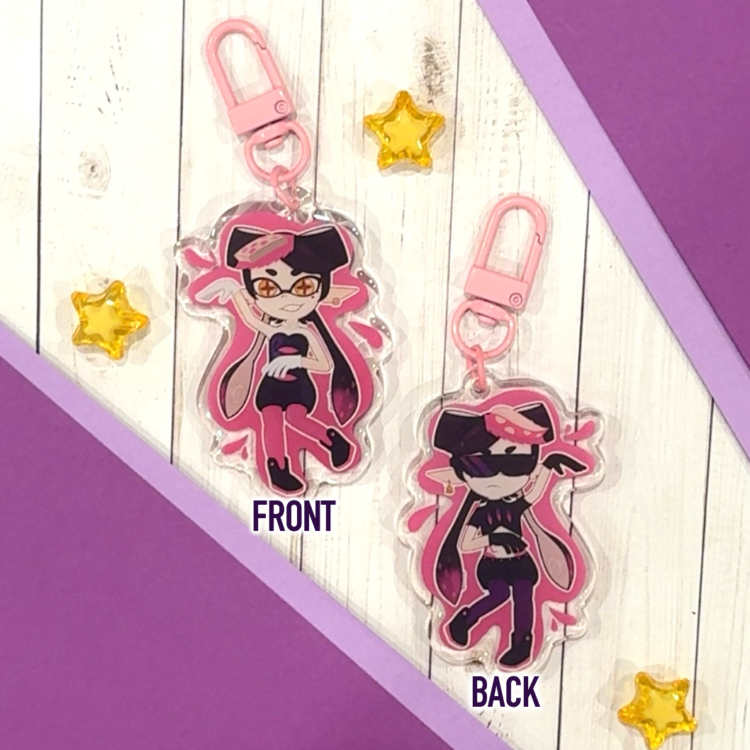 Squid Sisters - Splatoon [2.5" Acrylic Keychains]
