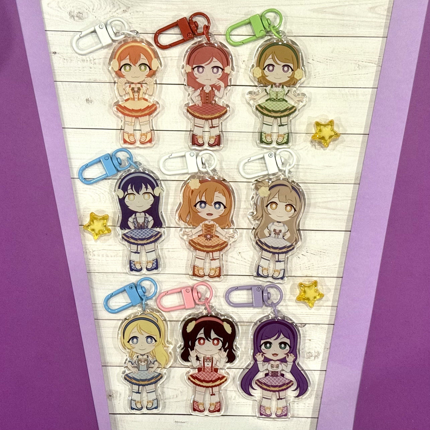 μ's - Love Live! [2.5" Acrylic Keychains]